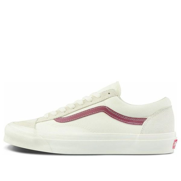 Vans OG Style 36 LX Classic White Pomegranate