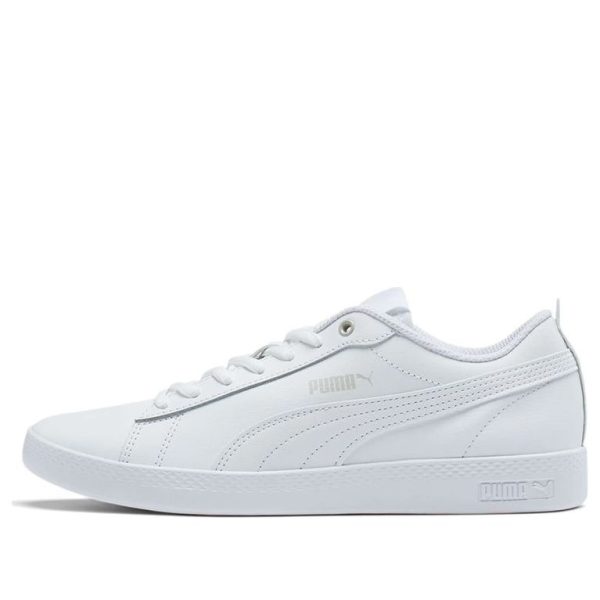 PUMA Smash v2 Leather Triple White
