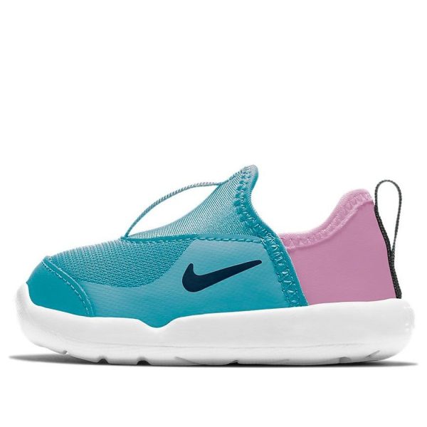 Nike Lil Swoosh Sports Casual Shoes Blue Pink