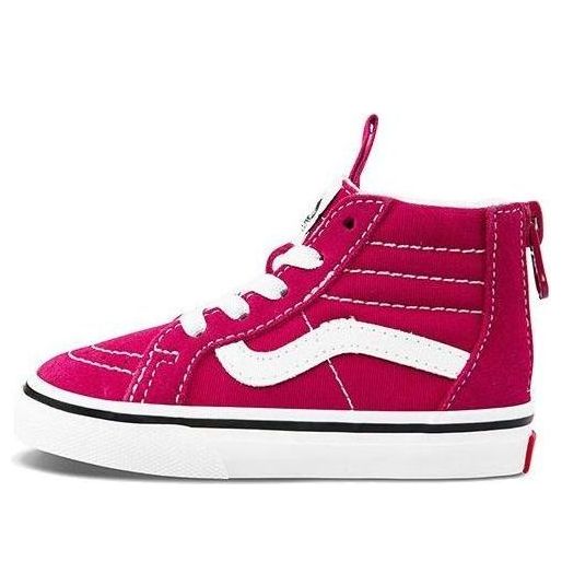 Vans SK8-Hi Zip Toddler Rose Red