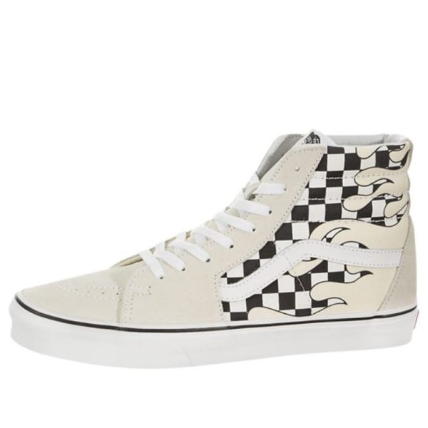 Vans SK8-HI Checkerboard Flame