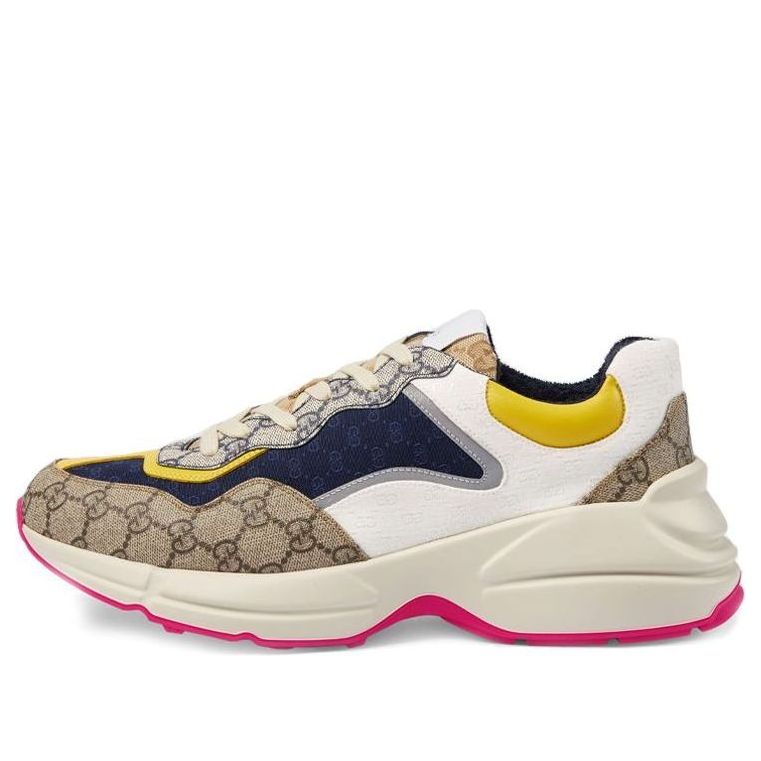 Gucci GG Rhyton Beige White Yellow