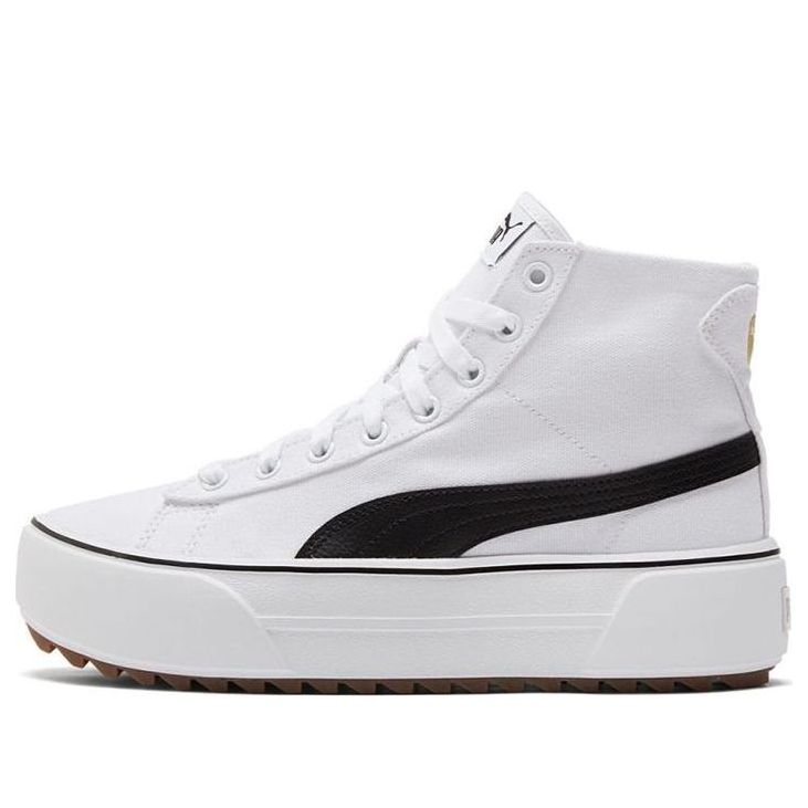 PUMA Kaia Mid CV White Black