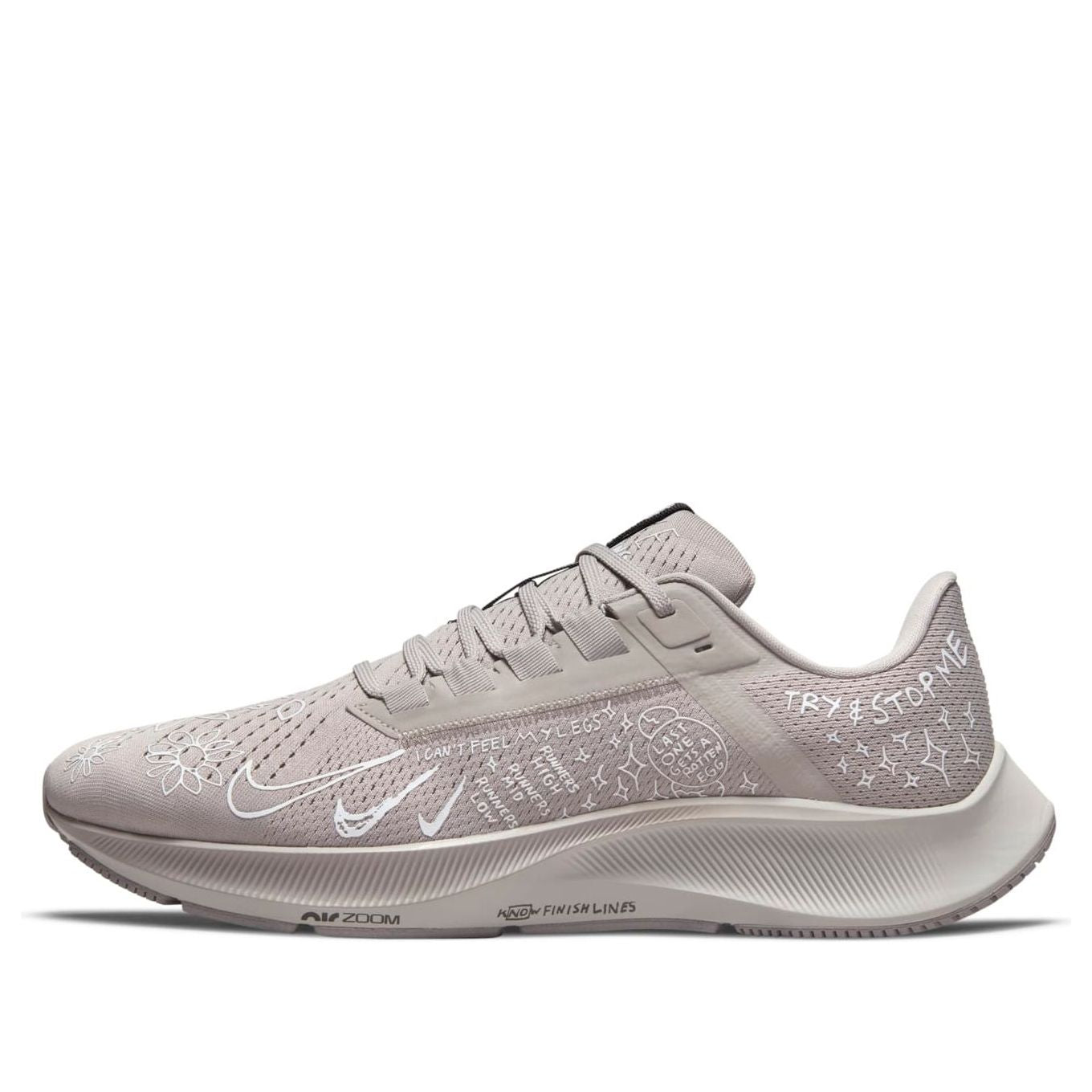 Nike x Nathan Bell Air Zoom Pegasus 38 A.I.R. Run To A Magical Place - College Grey