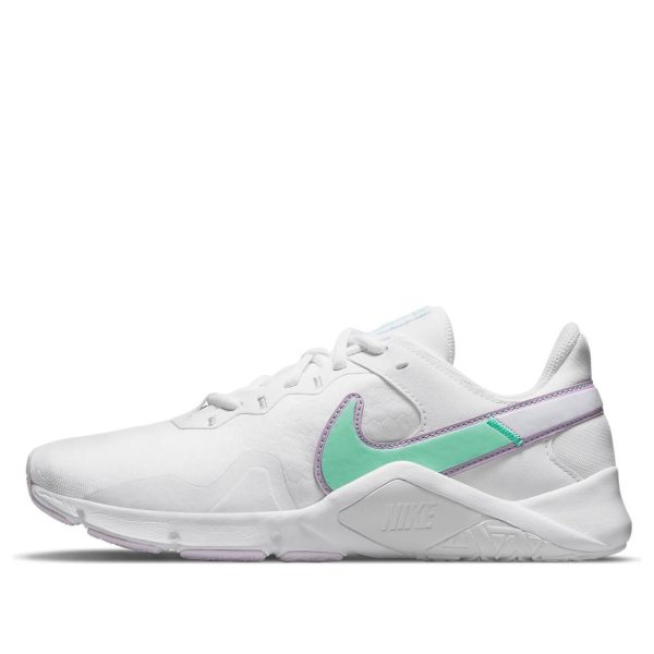 Nike Legend Essential 2 White Green Glow