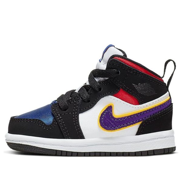 Air Jordan 1 Mid SE Black Field Purple