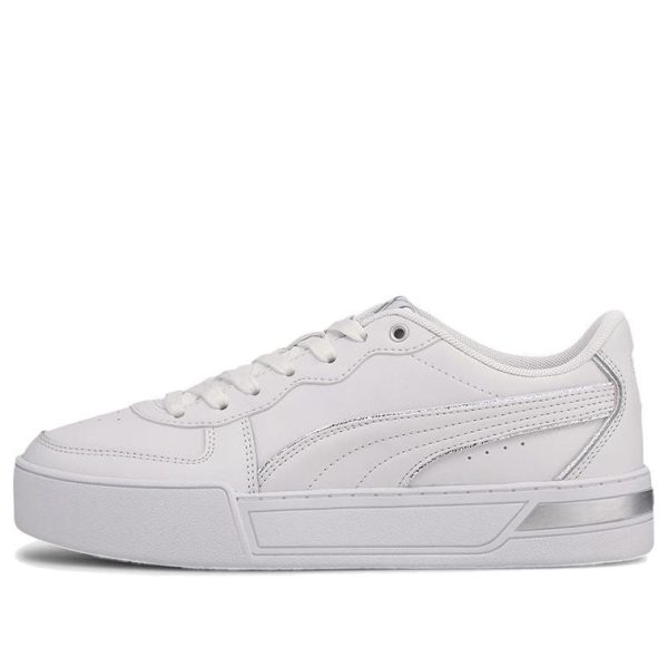 PUMA Skye Metallic White Silver
