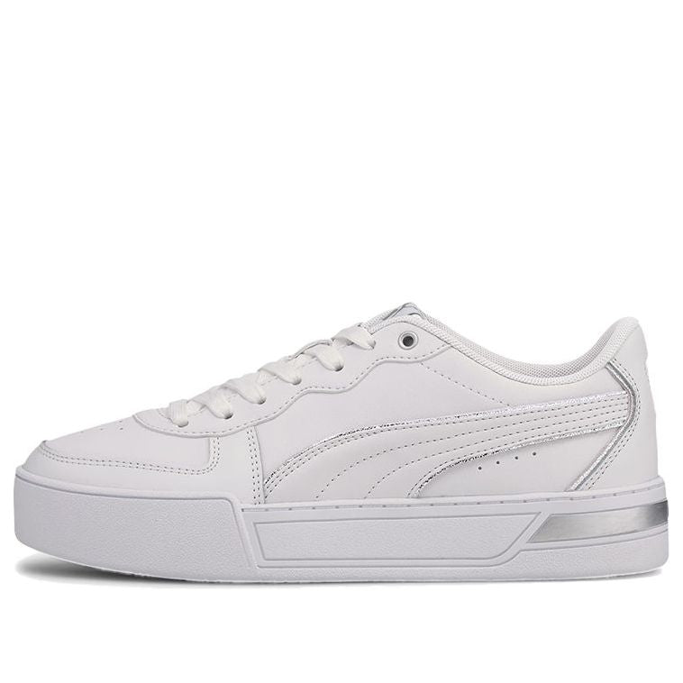 PUMA Skye Metallic White Silver