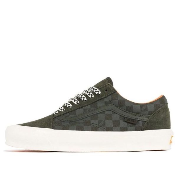 Vans Porter-Yoshida & Co. x OG Old Skool LX Green Floral Checkerboard