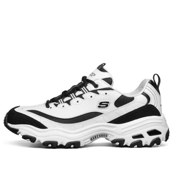 Skechers D lites Running Shoes White/Black
