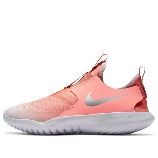 Nike Flex Runner Crimson Bliss Metallic Platinum