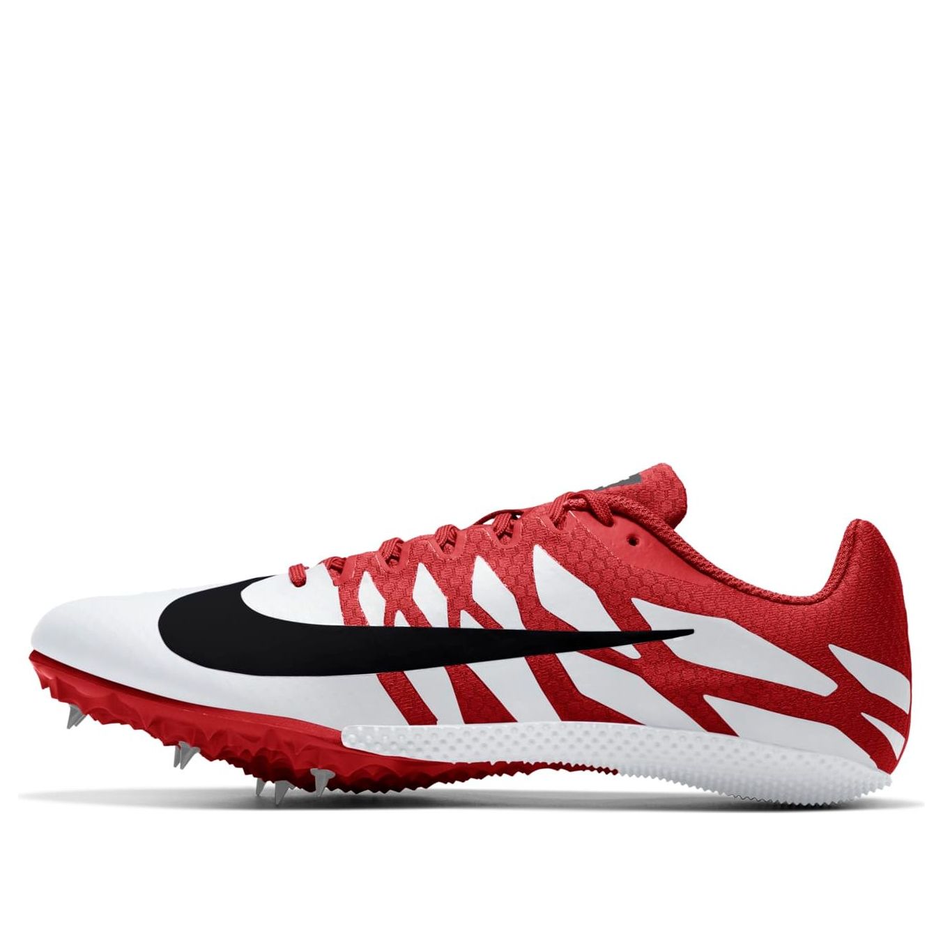 Nike Air Zoom Rival S 9 Spikes White Red