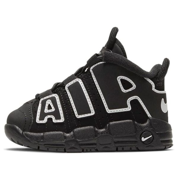 Nike Air More Uptempo Black White