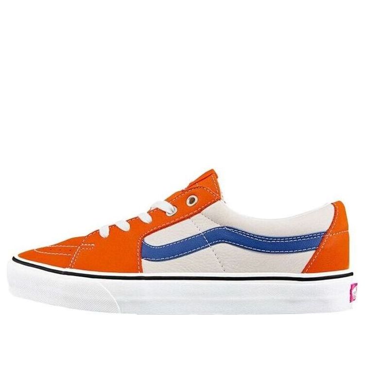 Vans SK8-Low Shoes Orange/White