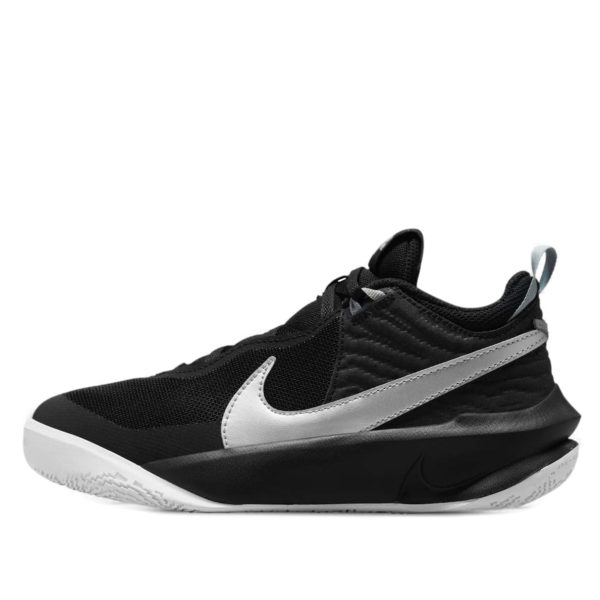 Nike Team Hustle D10 Black Metallic Silver