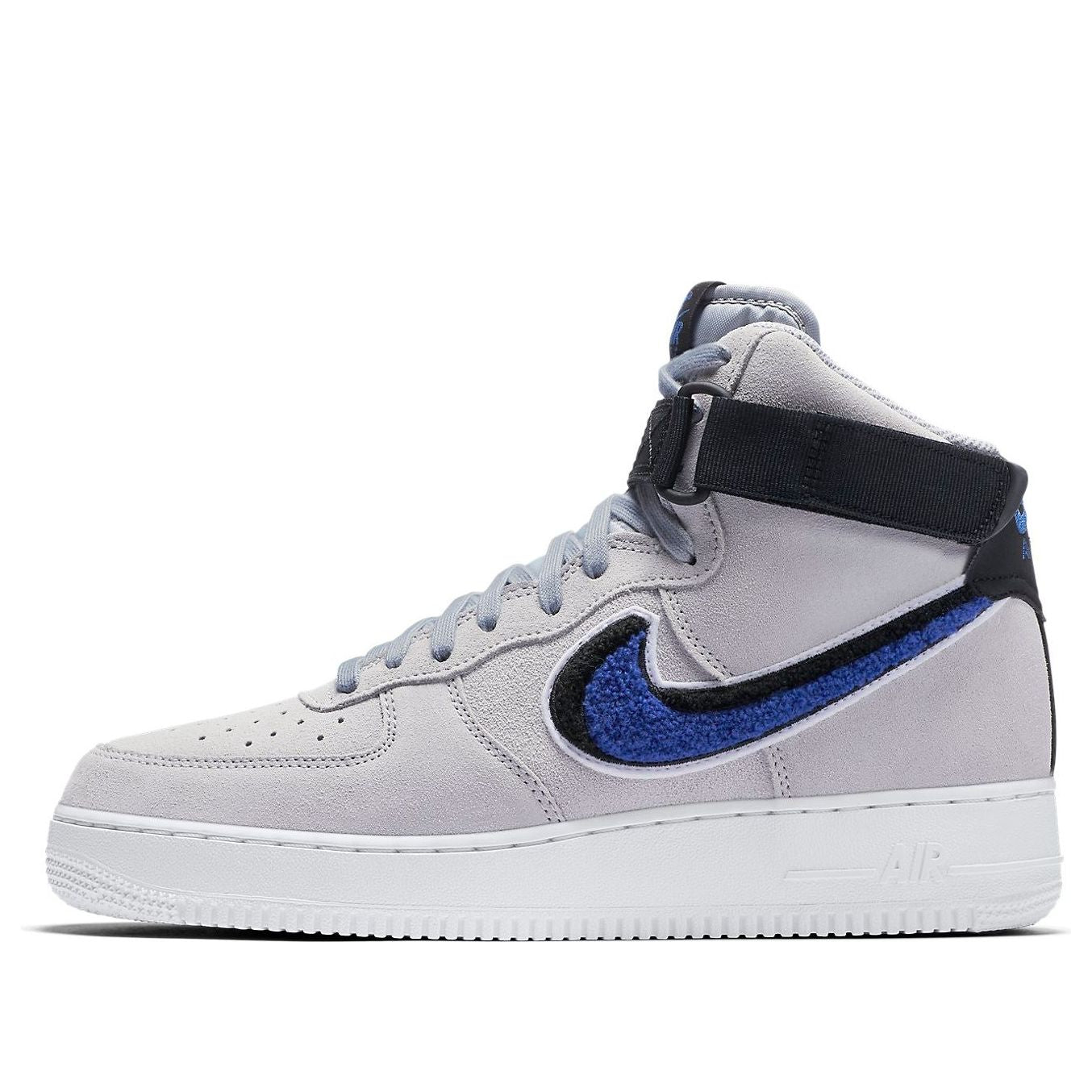 Nike Air Force 1 High 07 LV8 Chenille Swoosh Wolf Grey