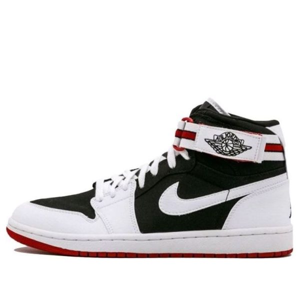 Air Jordan 1 High Strap White Black Varsity Red