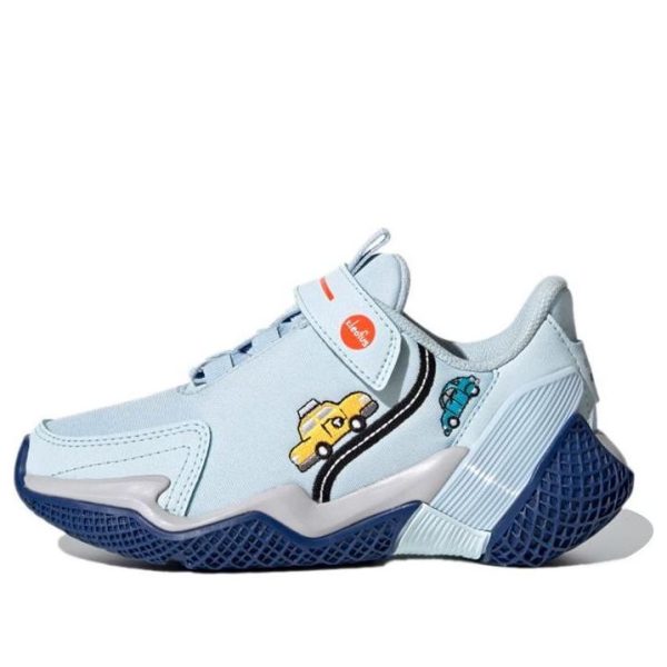 adidas Cleofus x adidas 4Uture Rnr El K Blue Orange Yellow