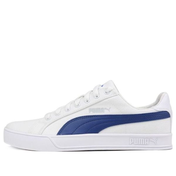 PUMA Smash Vulc Canvas White Limoges