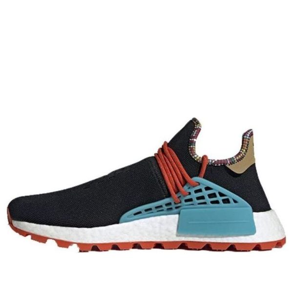 adidas x Pharrell NMD Hu Inspiration Pack Black Clear Blue College Orange