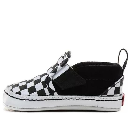 Vans Slip-On V Crib Checker - Black White