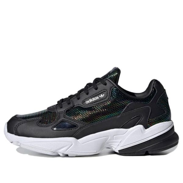 adidas W Falcon Core Black Cloud White Mystery Ruby