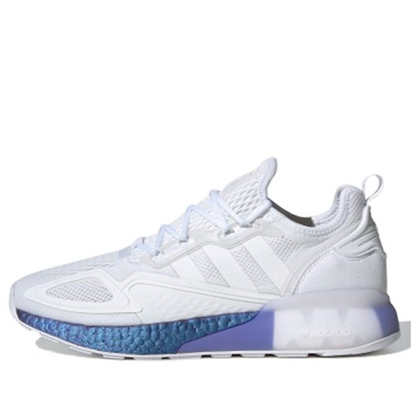 adidas ZX 2K Boost White Boost Blue Violet