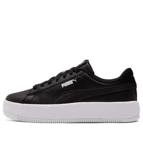 PUMA Lily Platform Board Shoes Black/White