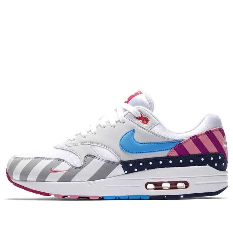 Nike Air Max 1 Parra White Pink Splicing