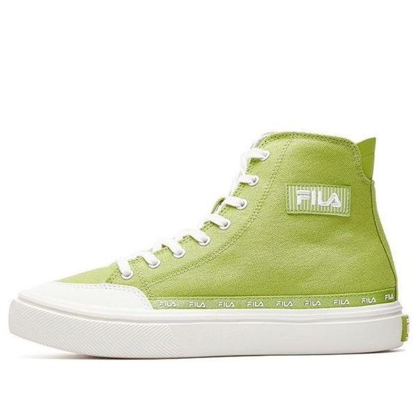FILA Strada Mid-top Canvas Shoes Green/White