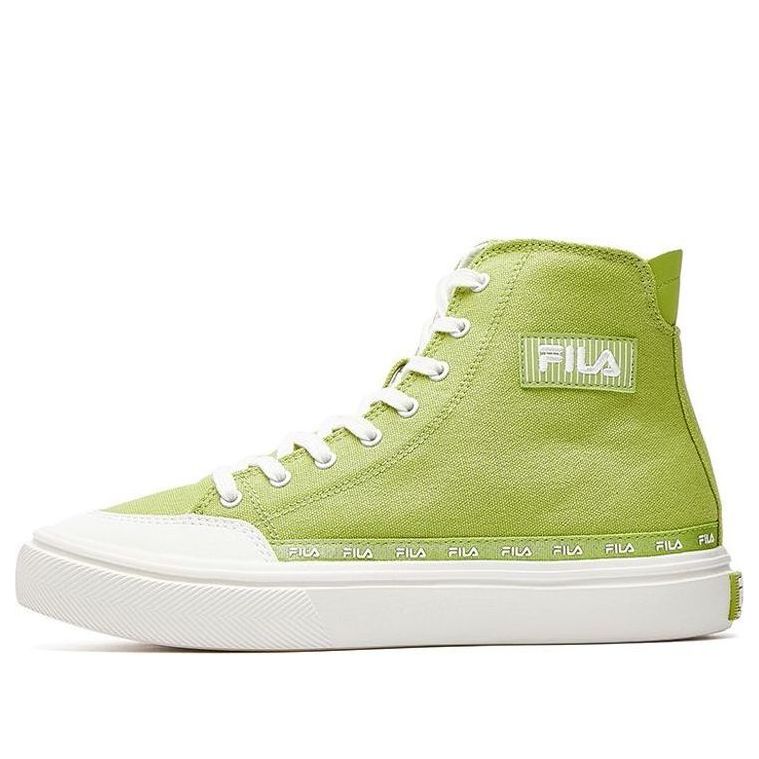 FILA Strada Mid-top Canvas Shoes Green/White