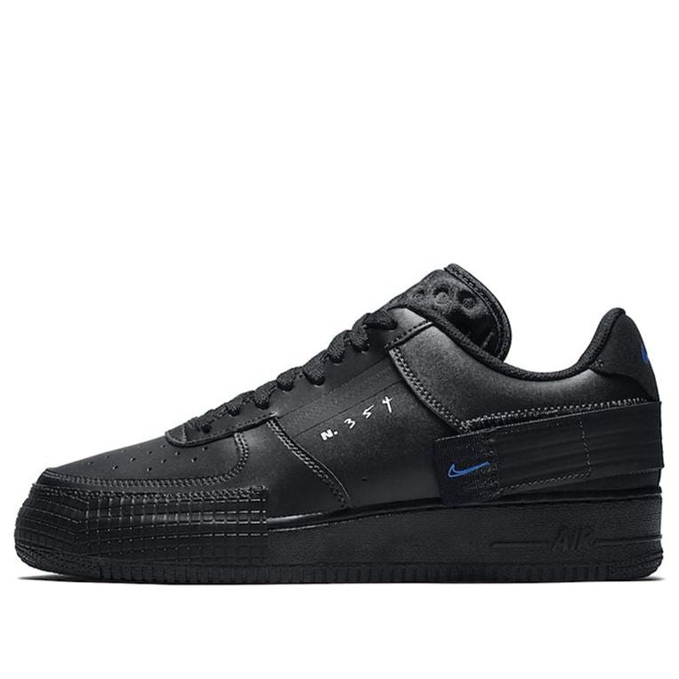 Nike Air Force 1 Type Black Photo Blue