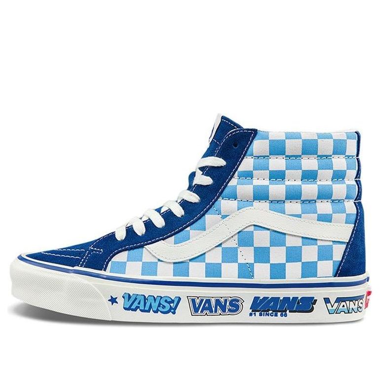 Vans Unisex Style 38 Sneakers Blue/White