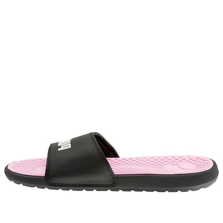 PUMA Cool Cat Slides Black Pale Pink