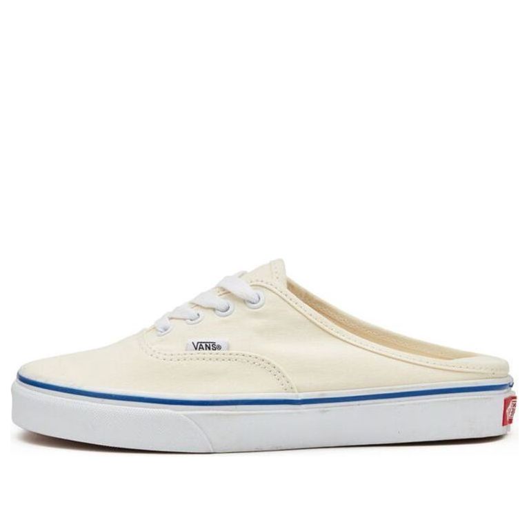 Vans Canvas Authentic Mule White