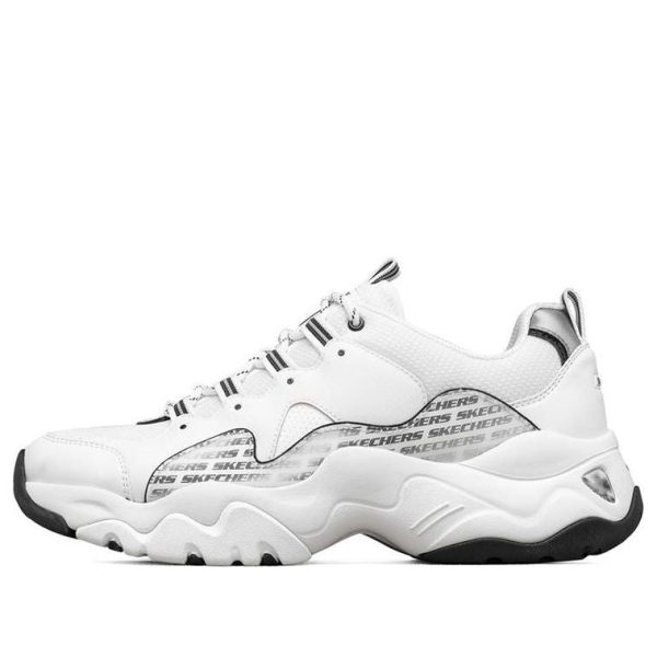 Skechers D Lites 3.0 Low-Top Running Shoes White/Black
