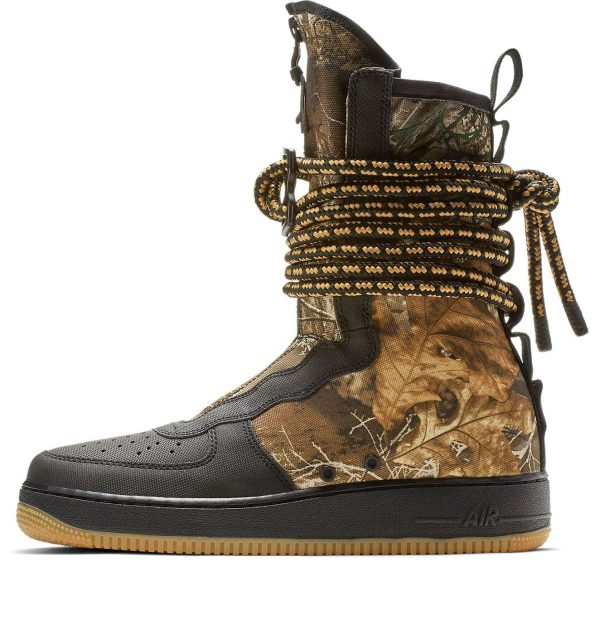 Nike x Realtree SF Air Force 1 Hi Black Camo