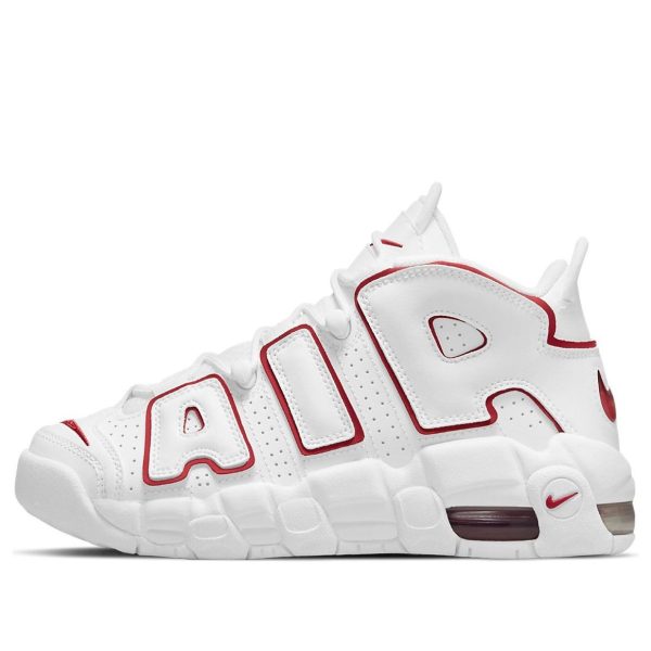 Nike Air More Uptempo White Varsity Red 2021