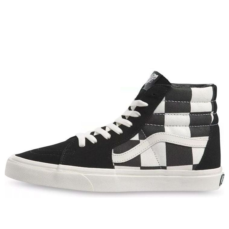 Vans Oversize Checkerboard SK8-HI Black/White Chess Board