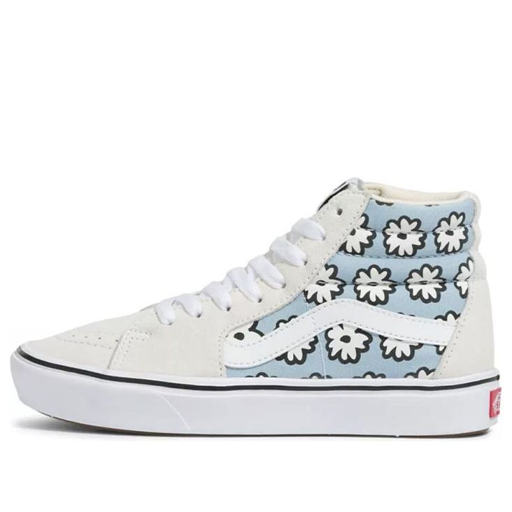Vans Comfycush Sk8-Hi White Blue