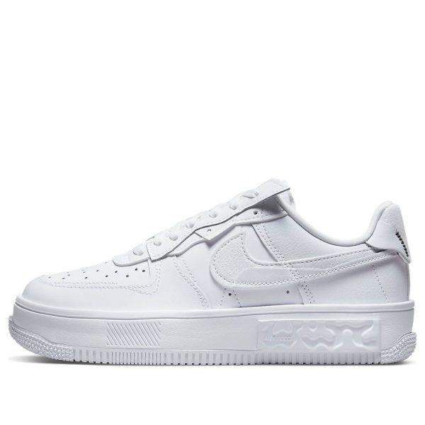 Nike Air Force 1 Fontanka Triple White Multi Color Swoosh