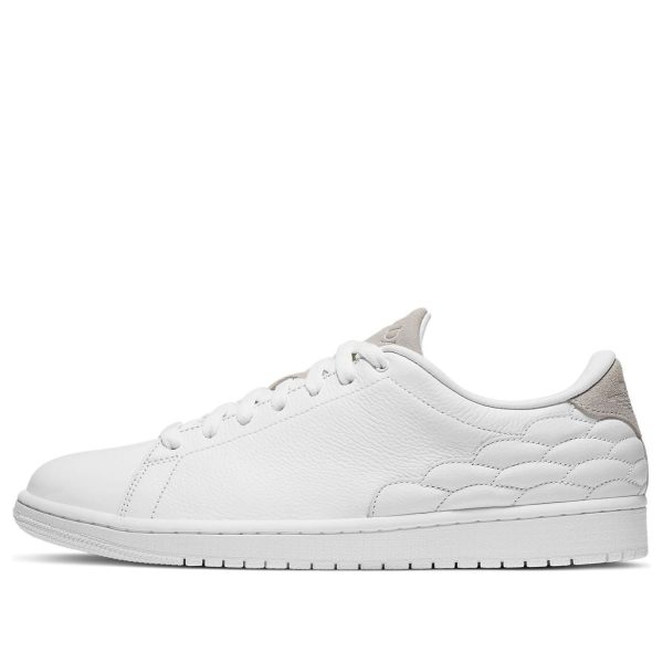 Air Jordan 1 Centre Court White on White