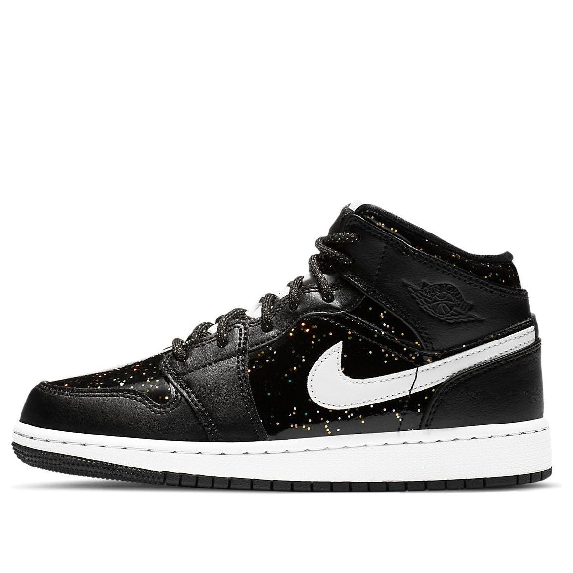 Air Jordan 1 Mid SE Black Glitter
