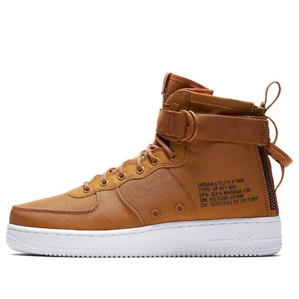 Nike SF Air Force 1 Mid Desert Ochre