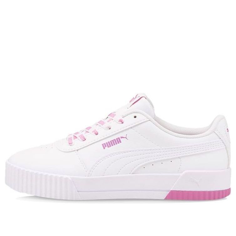 PUMA Carina Logomania Kadin Sneakers White/Red/Pink
