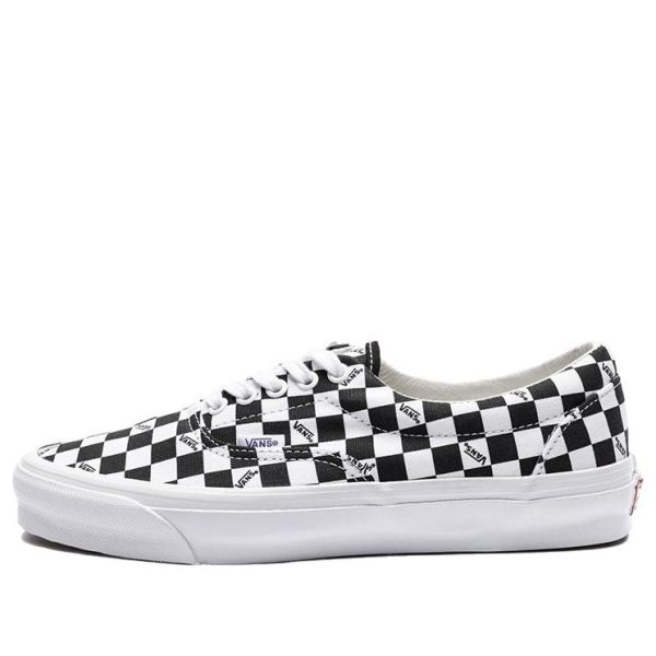 Vans OG Era LX Checkerboard Logo - Black
