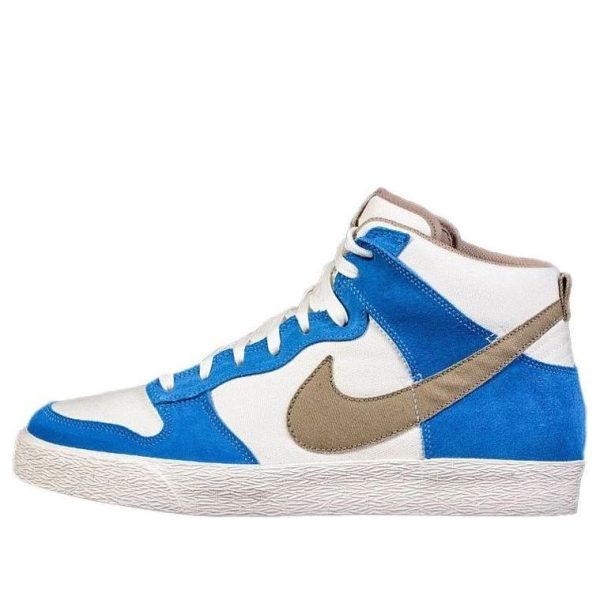 Nike Dunk High Blue Brown White