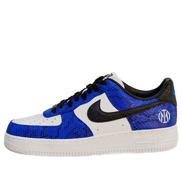 Nike Air Force 1 Snakeskin White Blue