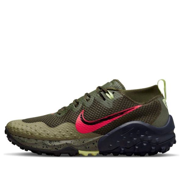 Nike Wildhorse 7 Cargo Khaki Siren Red