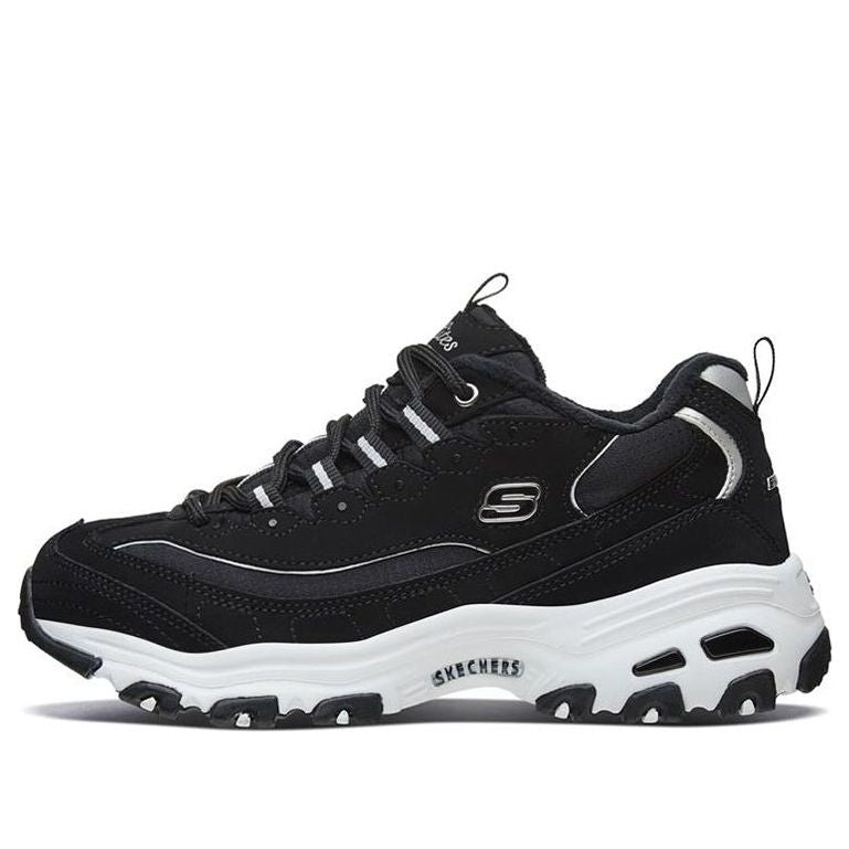 Skechers D Lites 1.0 Low-Top Running Shoes Black